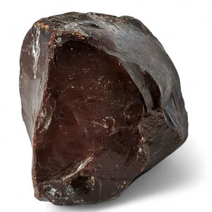 Chocolate Opaque Art Glass Cullet‎ Slag Glass #4XL85